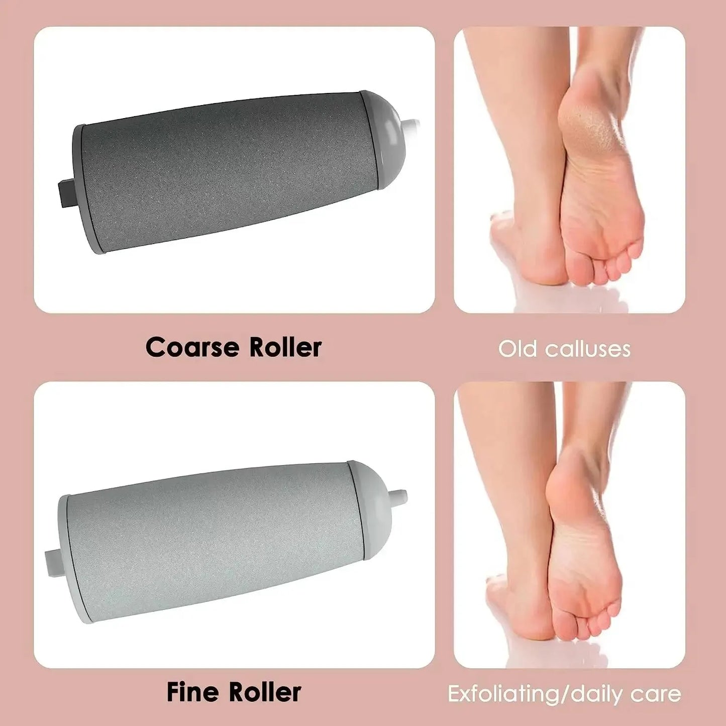 Rechargeable Electric Callus Remover | Waterproof Foot File