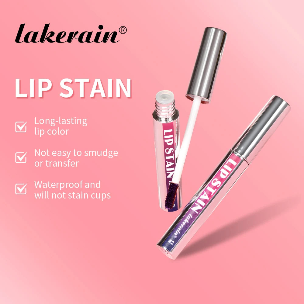 Waterproof Pink Lip Stain - Transfer-Proof & Long-Lasting