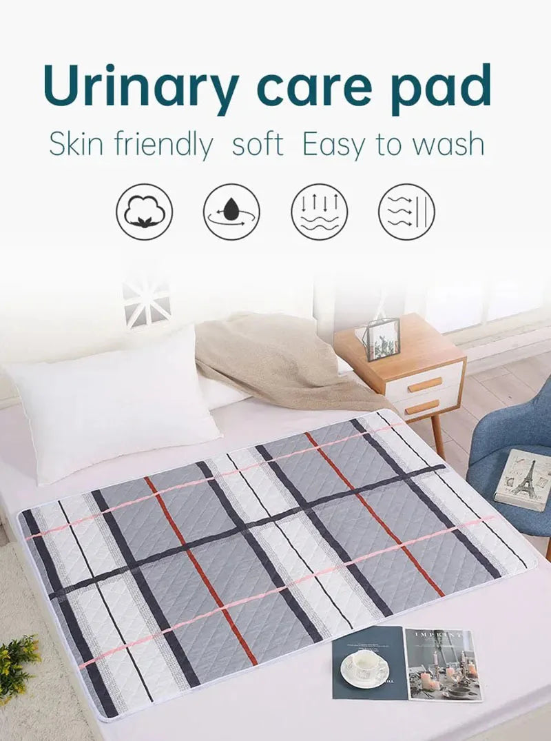 Waterproof Baby Urine Mat – Washable Cartoon Bed Pad