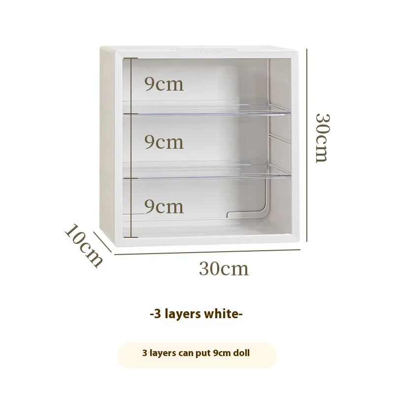 Labubu Acrylic Wall Display Cabinet