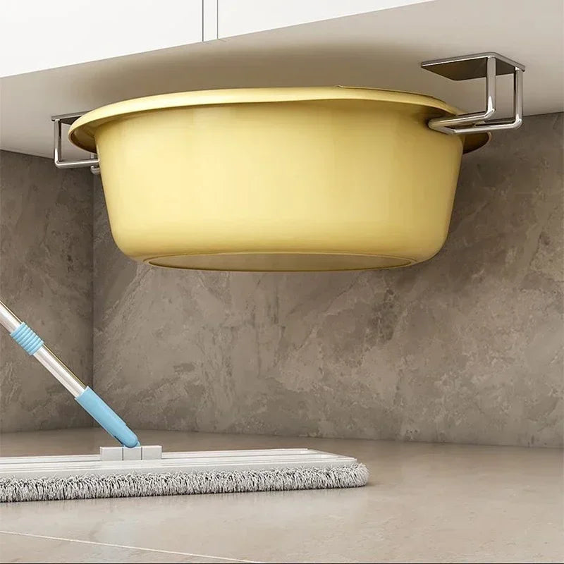 Stainless Steel Sink Sponge Holder – Wall-Mount Kitchen Organizer