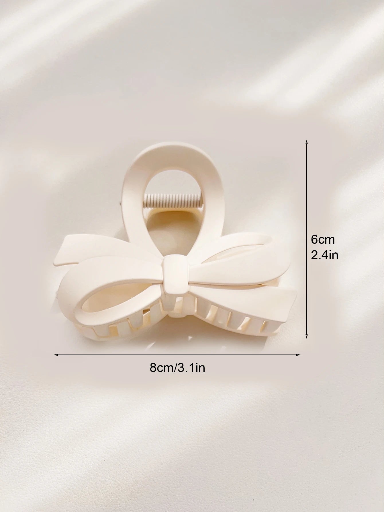 2 Pcs Marble Flower Hair Claw Clips – Cute Beach Hair Accessories