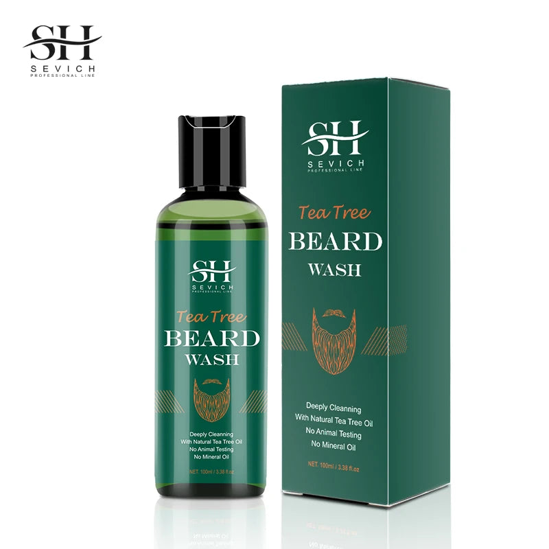 Beard Growth Kit for Men – Oil, Shampoo & Moustache Care Set