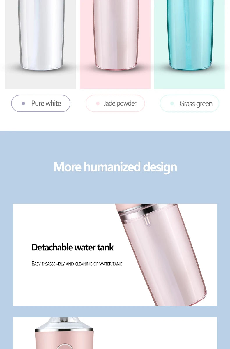 Portable Electric Water Flosser – Rechargeable Oral Irrigator