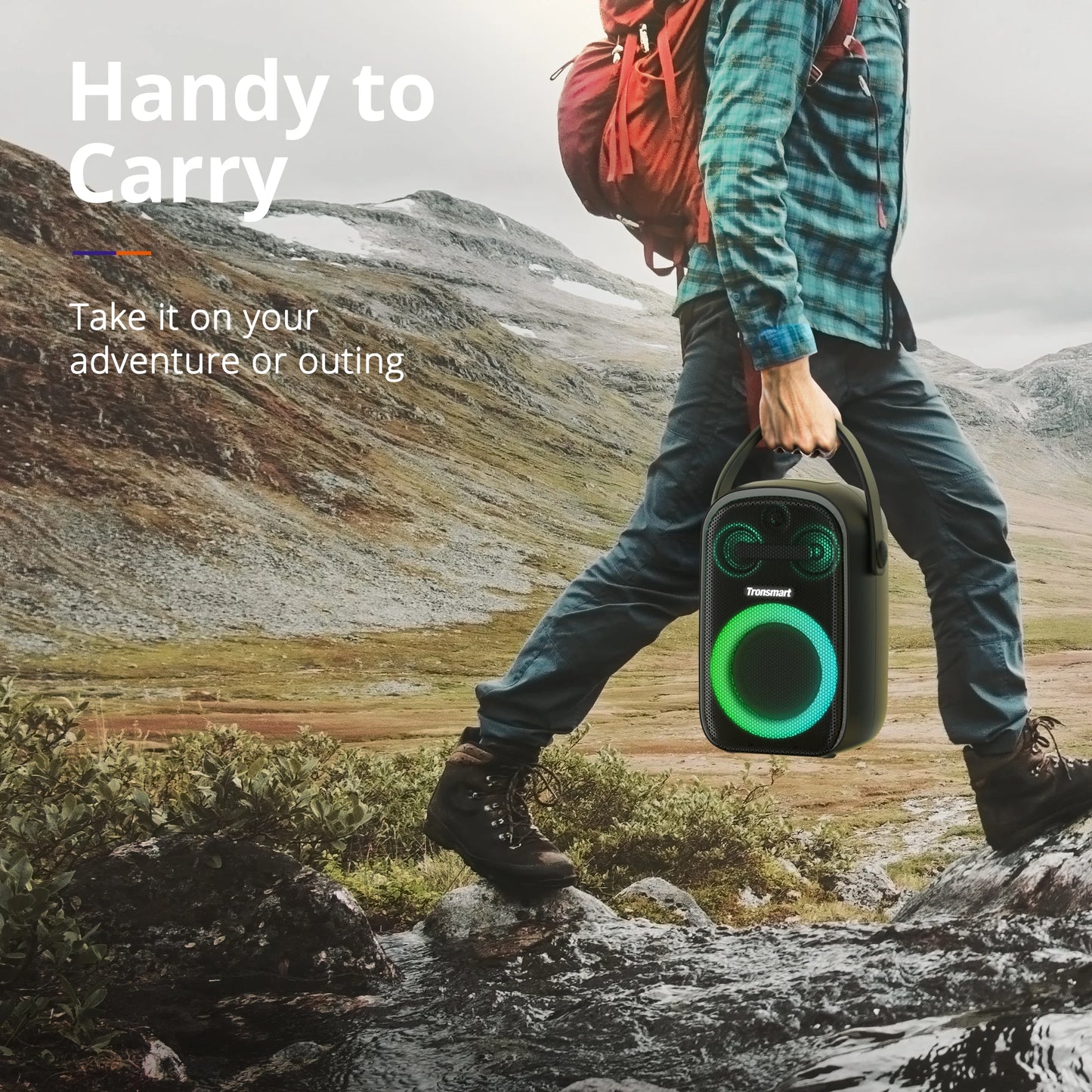 Tronsmart Halo Series Bluetooth Speaker – 3-Way Party Sound System