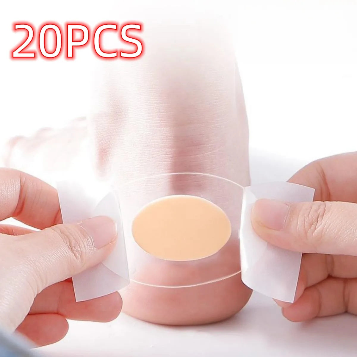 30pcs Gel Heel Protectors – Blister Pads & Foot Pain Relief Stickers
