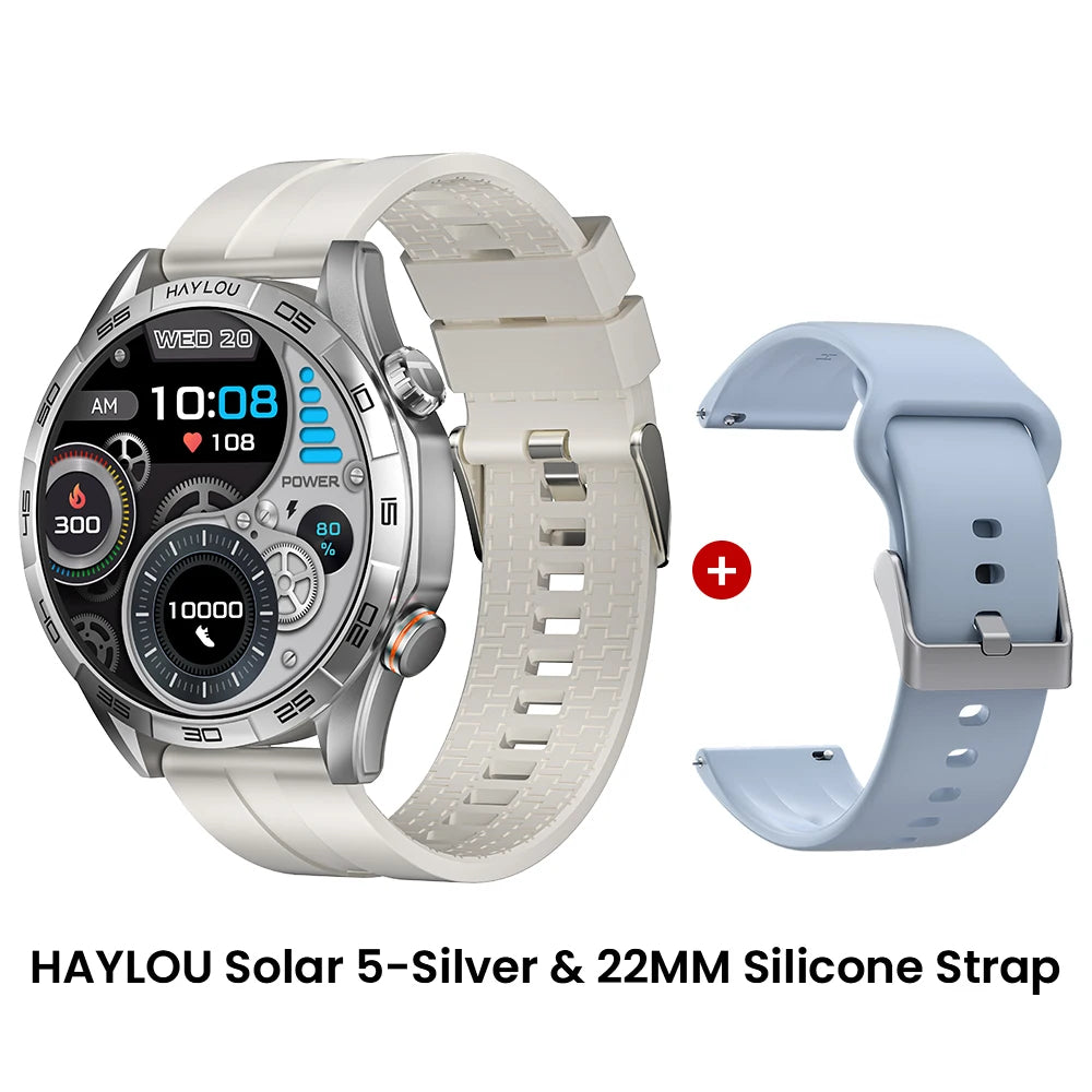 Solar 5 Voice Calling Smartwatch – AMOLED Display