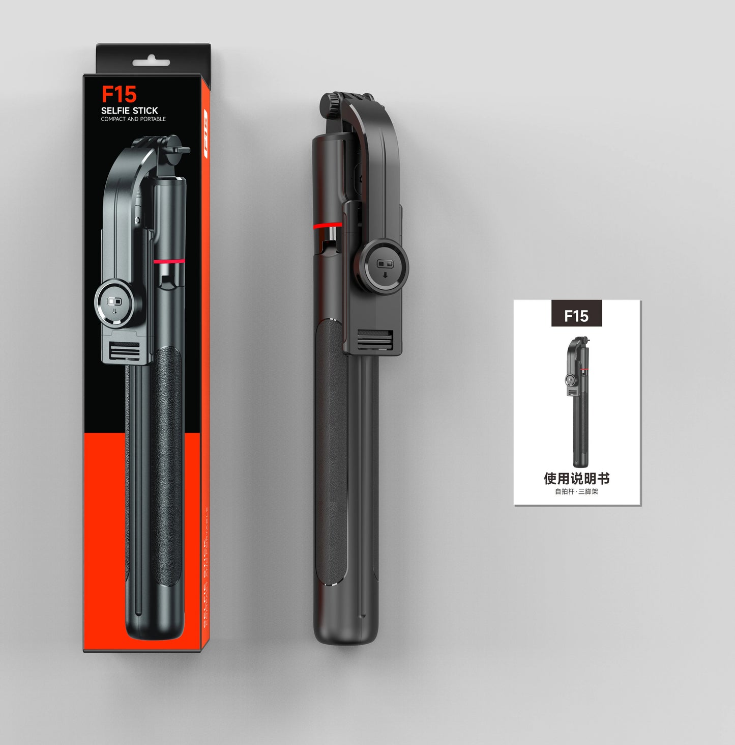 F15 68-Inch Selfie Stick Tripod with Wireless Remote