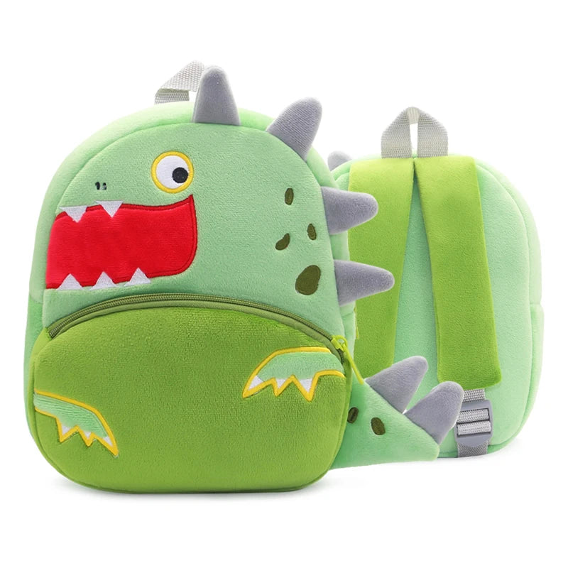 Cartmela Cute Animals Cartoon Plush Backpack - Kids Schoolbag