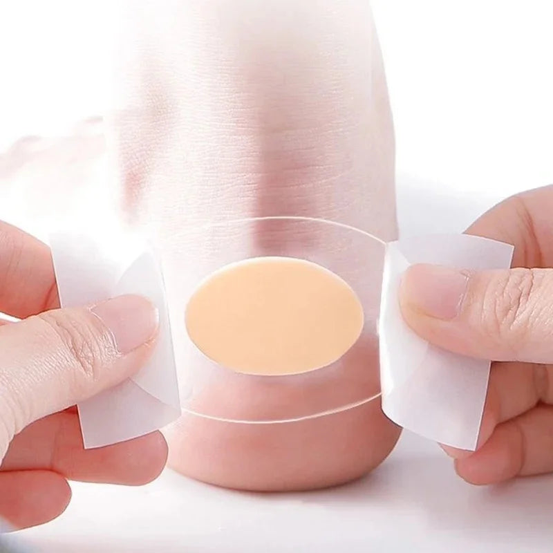30pcs Gel Heel Protectors – Blister Pads & Foot Pain Relief Stickers