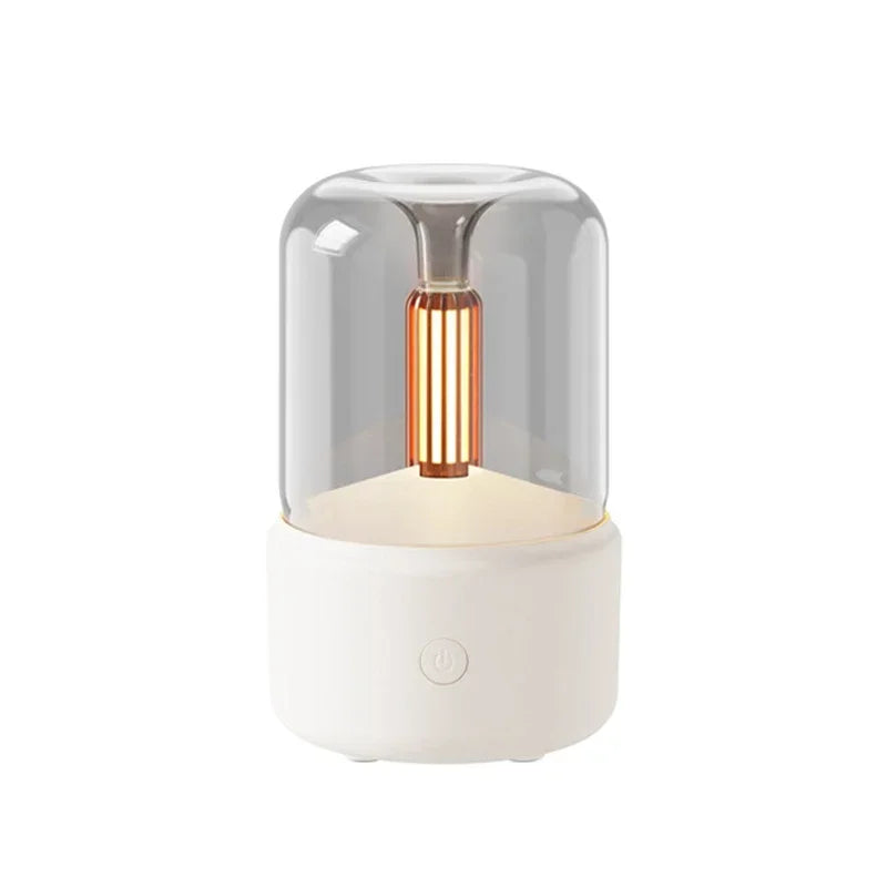 Mini USB Aroma Diffuser – LED Night Light & Desktop Humidifier