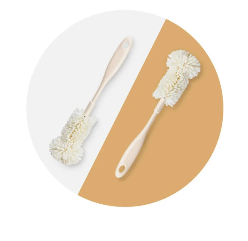 Long Handle Sponge Cup Brush – Bottle & Glass Cleaner Tool