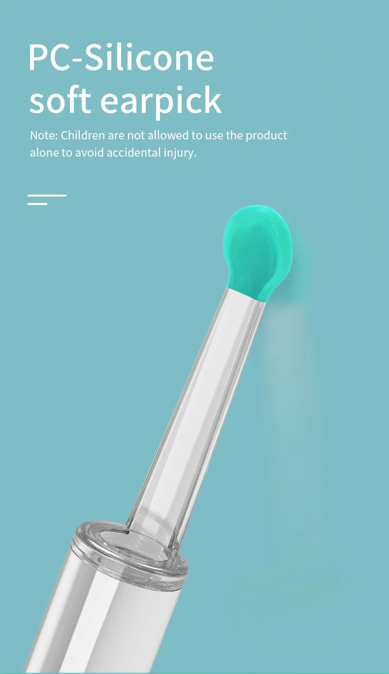 Smart Visual Ear Cleaner with Camera & LED Light for Ear Wax Removal