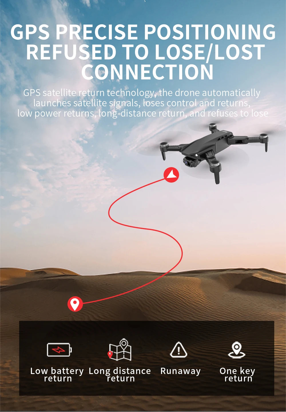 Cartmela L900 Pro SE 4K GPS Drone – Foldable 5G FPV Quadcopter