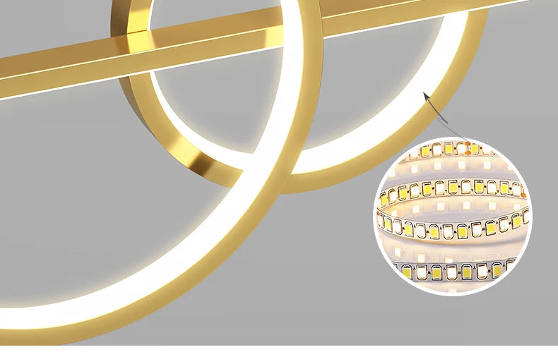 100cm Modern LED Pendant Light – Long Strip Dining Table Fixture