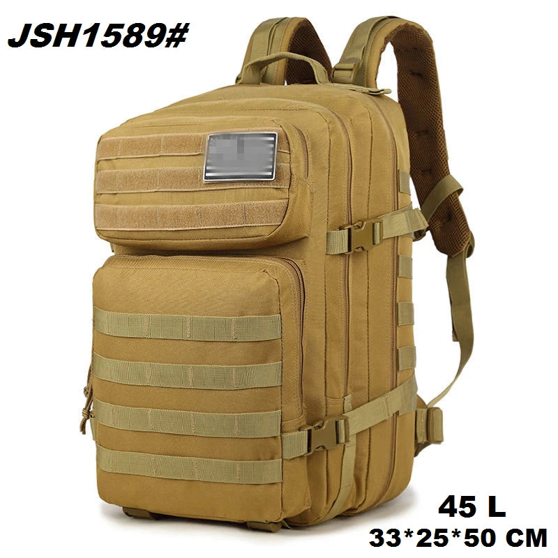 Tactical Backpack – Small Gym, Travel & Hiking Bag with Molle System