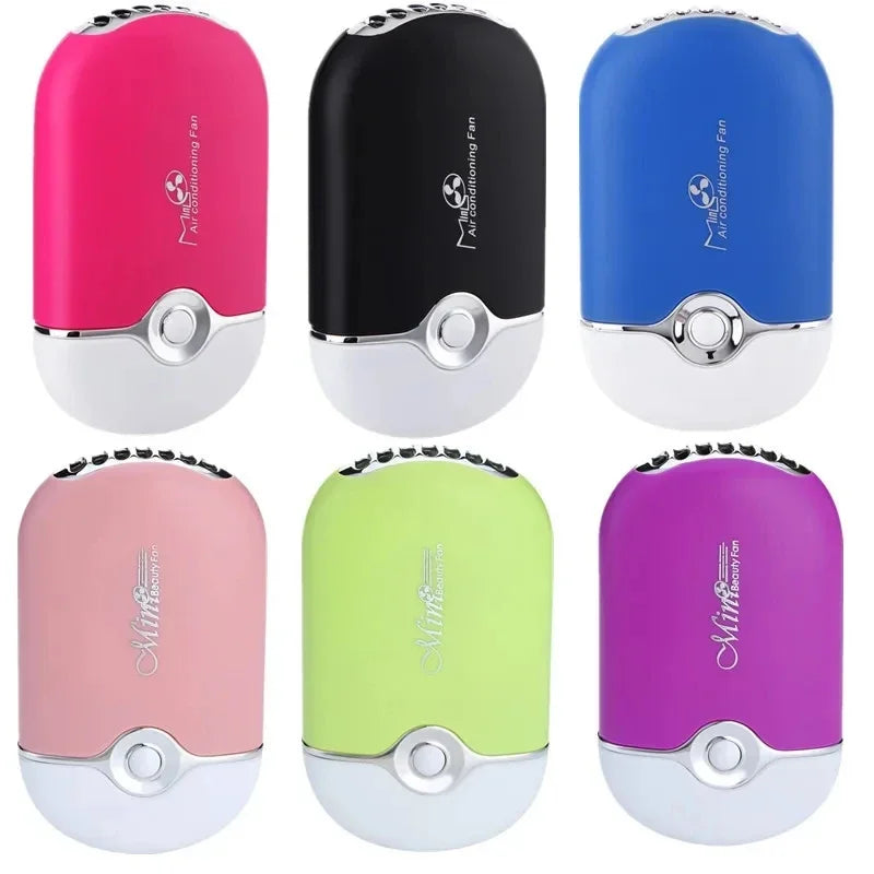 USB Rechargeable Mini Handheld Bladeless Cooling Fan