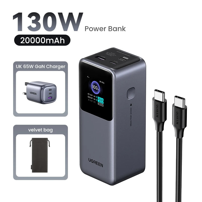 Cartmela 200W 25000mAh Power Bank – PD Fast Charging for Laptops