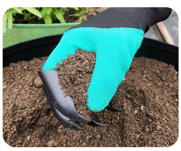 Garden Gloves with Claws – Dig, Plant, and Weed with Ease