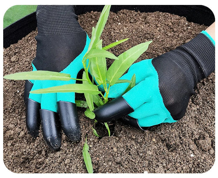 Garden Gloves with Claws – Dig, Plant, and Weed with Ease