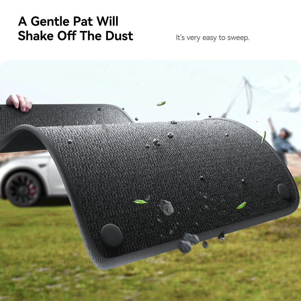 2025 Model Y Floor Mat Set – Waterproof TPE Trunk & Liner Mats