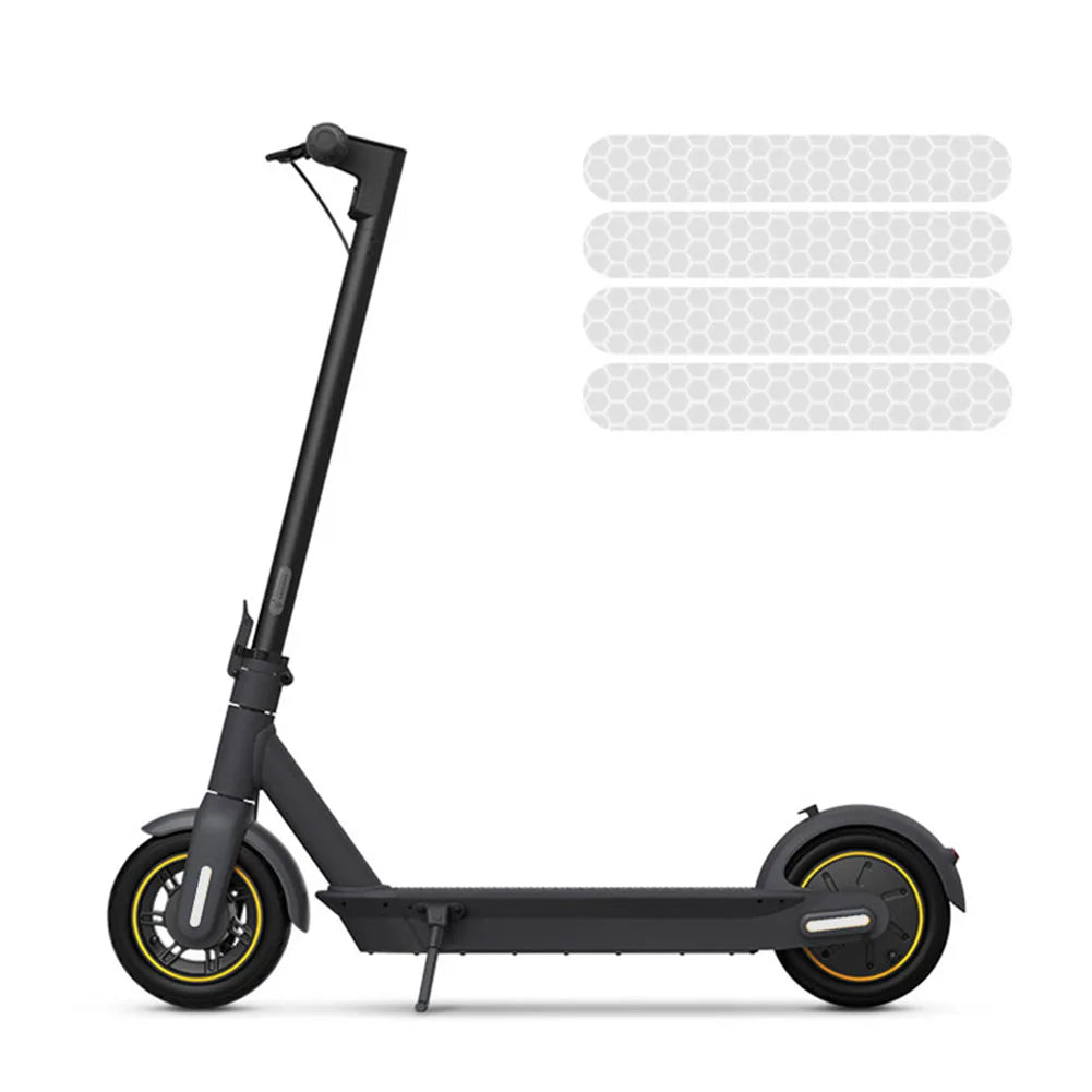 Reflective Stickers for Electric Scooters – Night Safety Accessory