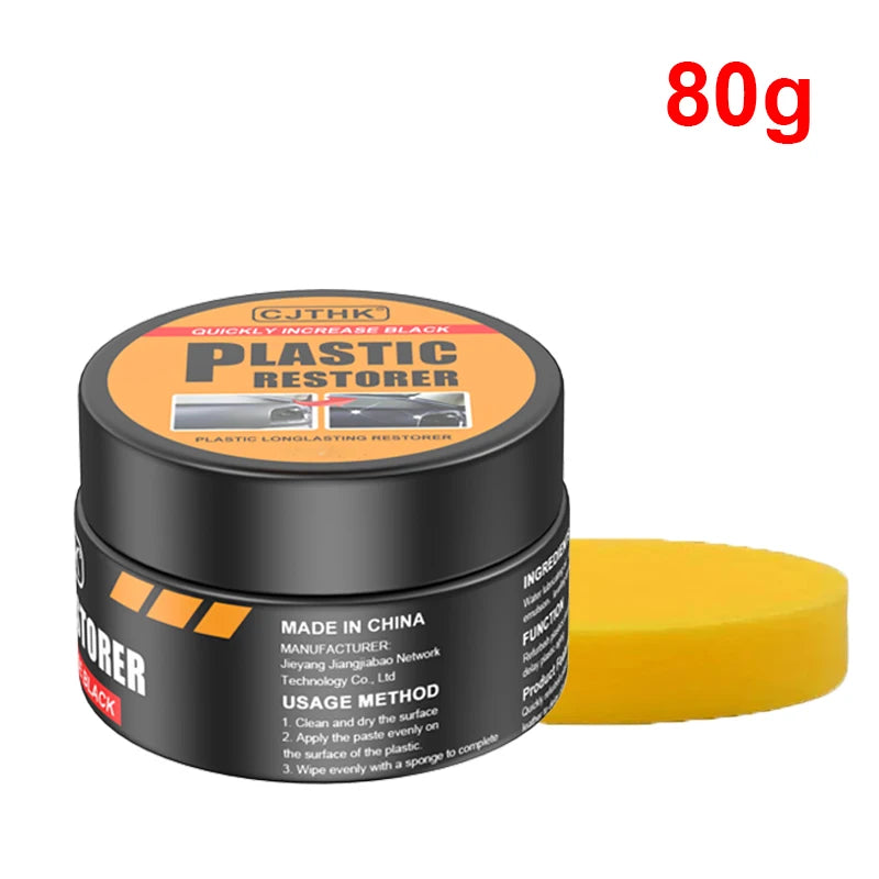 Car Plastic Restorer – Back to Black Gloss for Auto Interior