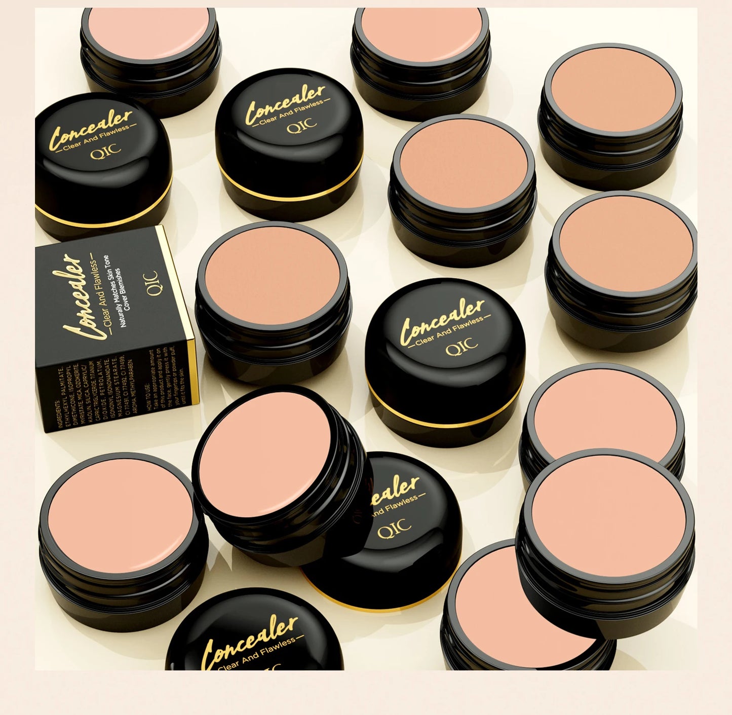 Waterproof Full Coverage Concealer for Scars, Tattoos & Blemishes
