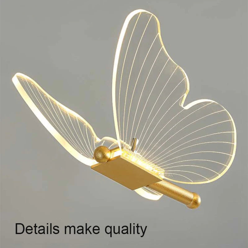 Cartmela Nordic LED Desk Lamp – Butterfly