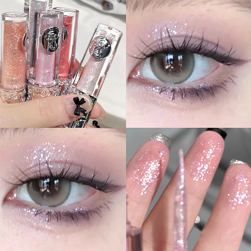 Liquid Shimmer Eyeshadow – Fine Glitter Highlight for Bold Looks