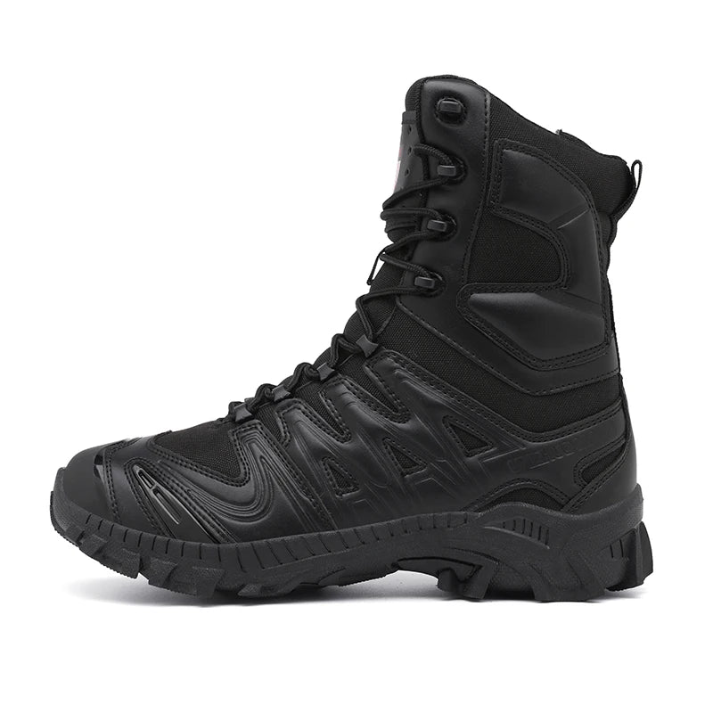 Special Forces Desert Combat Tactical Men's Tall Boots