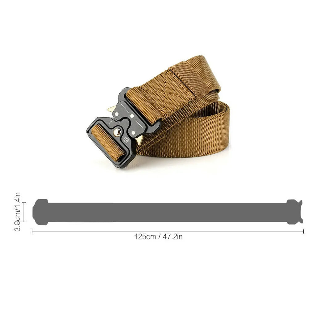 Luxury Designer Canvas Belt – Fashion Buckle Waistband for Men & Women