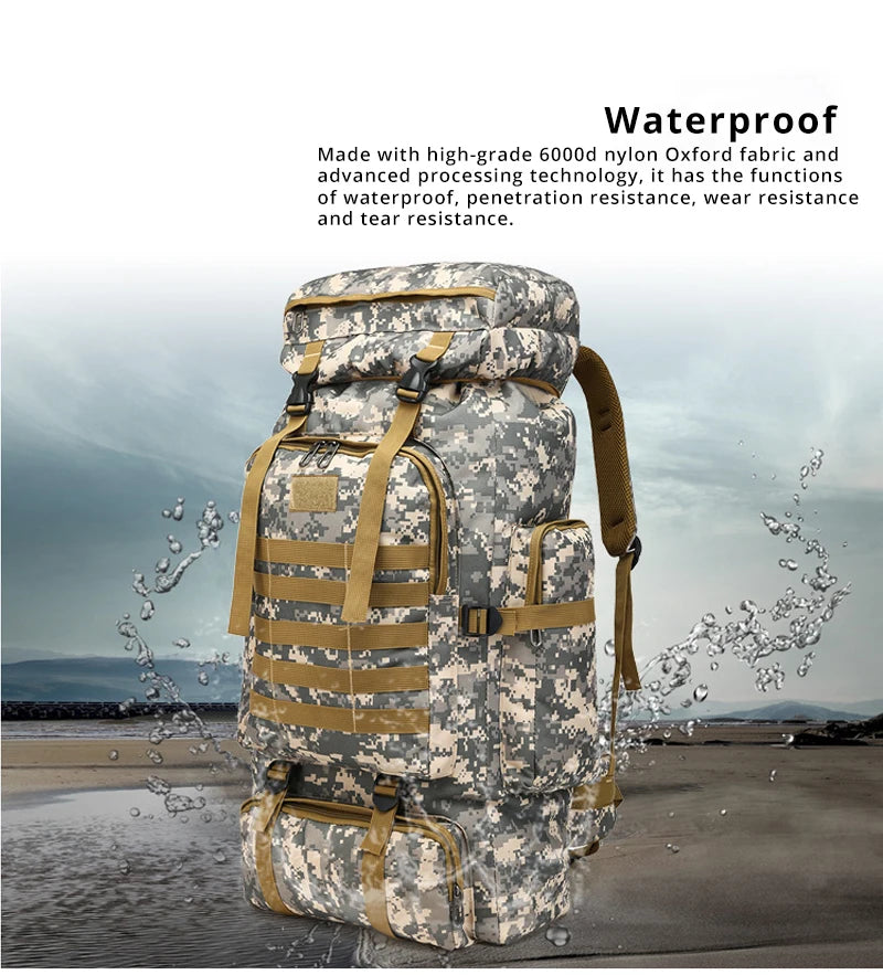 Cartmela Men’s Tactical Travel Backpack