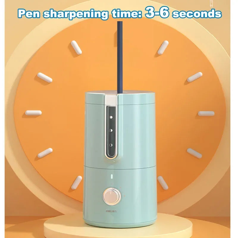 Automatic Electric Pencil Sharpener – USB Rechargeable for Kids