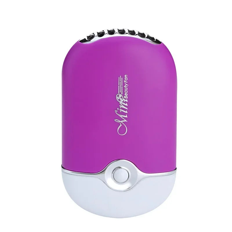 USB Rechargeable Mini Handheld Bladeless Cooling Fan