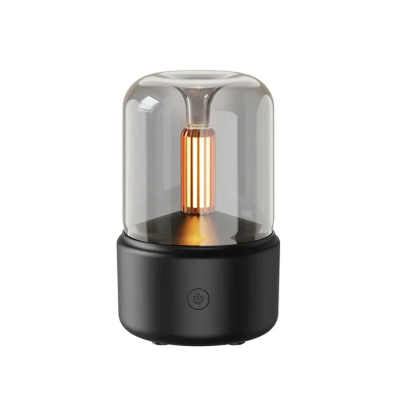 Mini USB Aroma Diffuser – LED Night Light & Desktop Humidifier