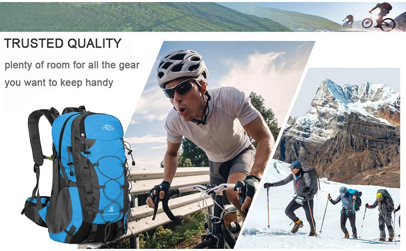 40L Sturdy Hiking Backpack Storage Bag – Tactical Travel Gear