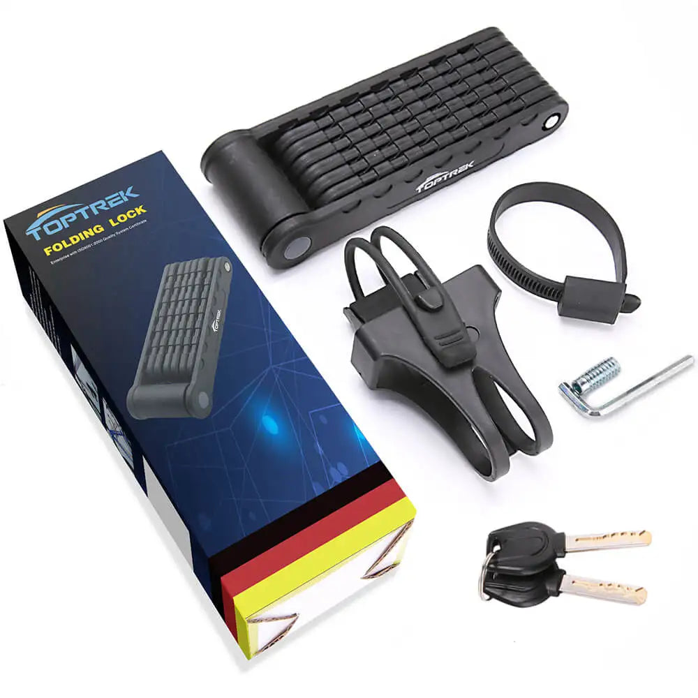 Foldable Bicycle Lock – High Security Anti-Theft Bike Accessory