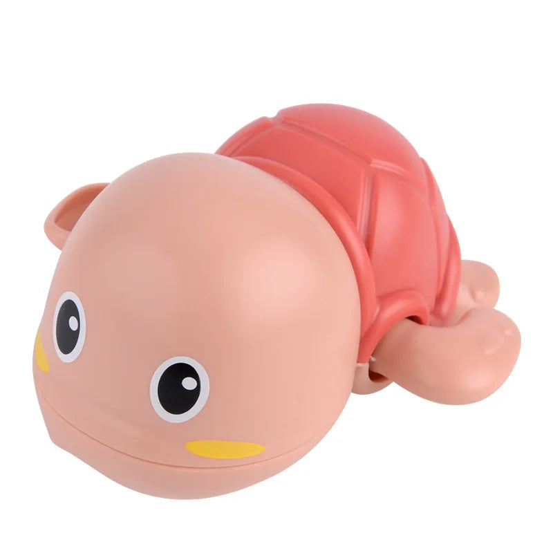 Cute Wind-Up Swimming Turtle – Baby Bath & Pool Water Toy