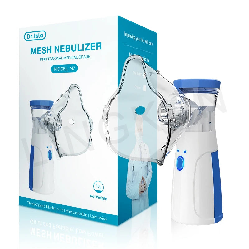 Portable Nebulizer for Asthma–Handheld Mesh Atomizer for Kids & Adults