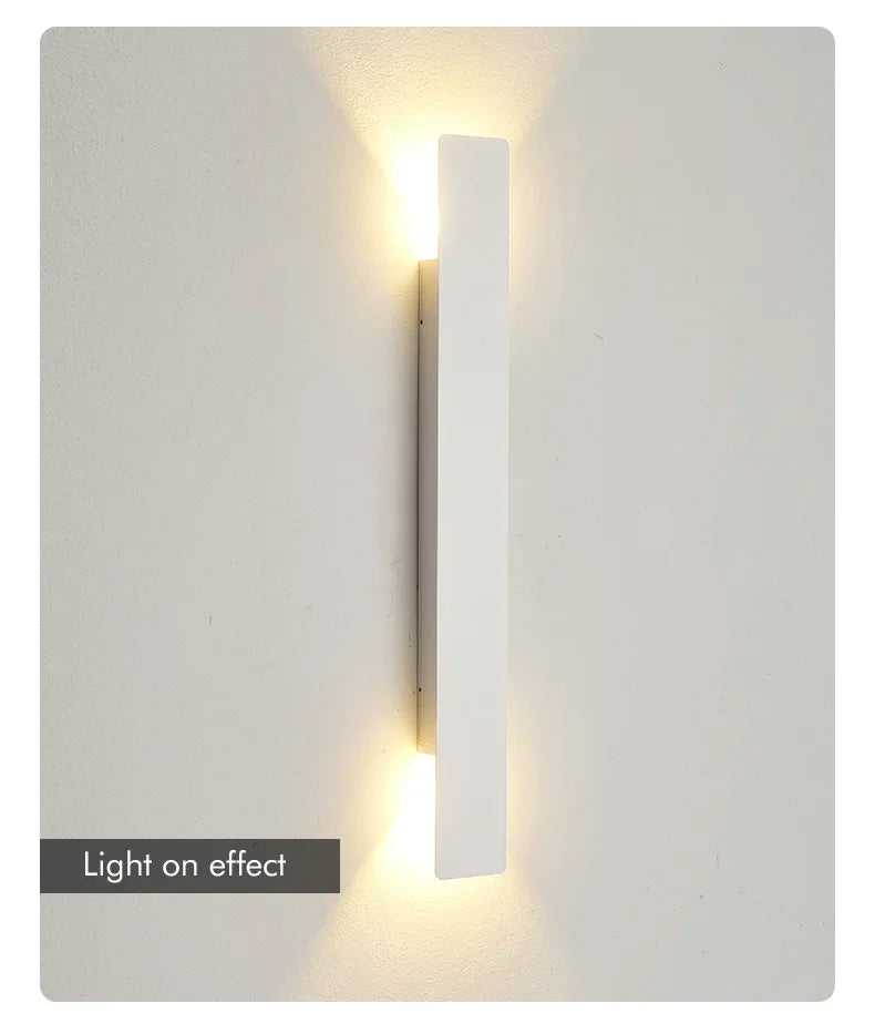 Modern LED Outdoor Wall Lamp – Waterproof IP65 Up Down Light
