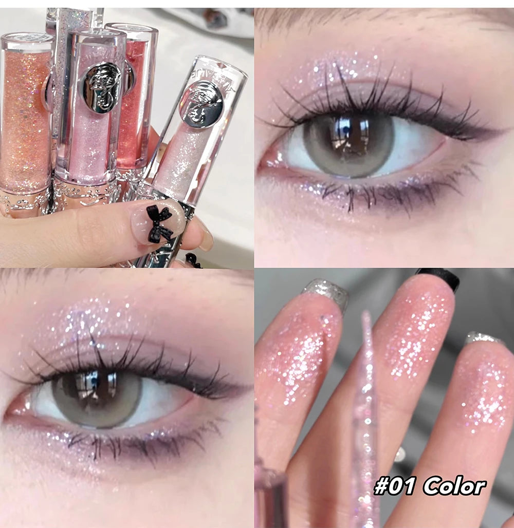 Liquid Shimmer Eyeshadow – Fine Glitter Highlight for Bold Looks