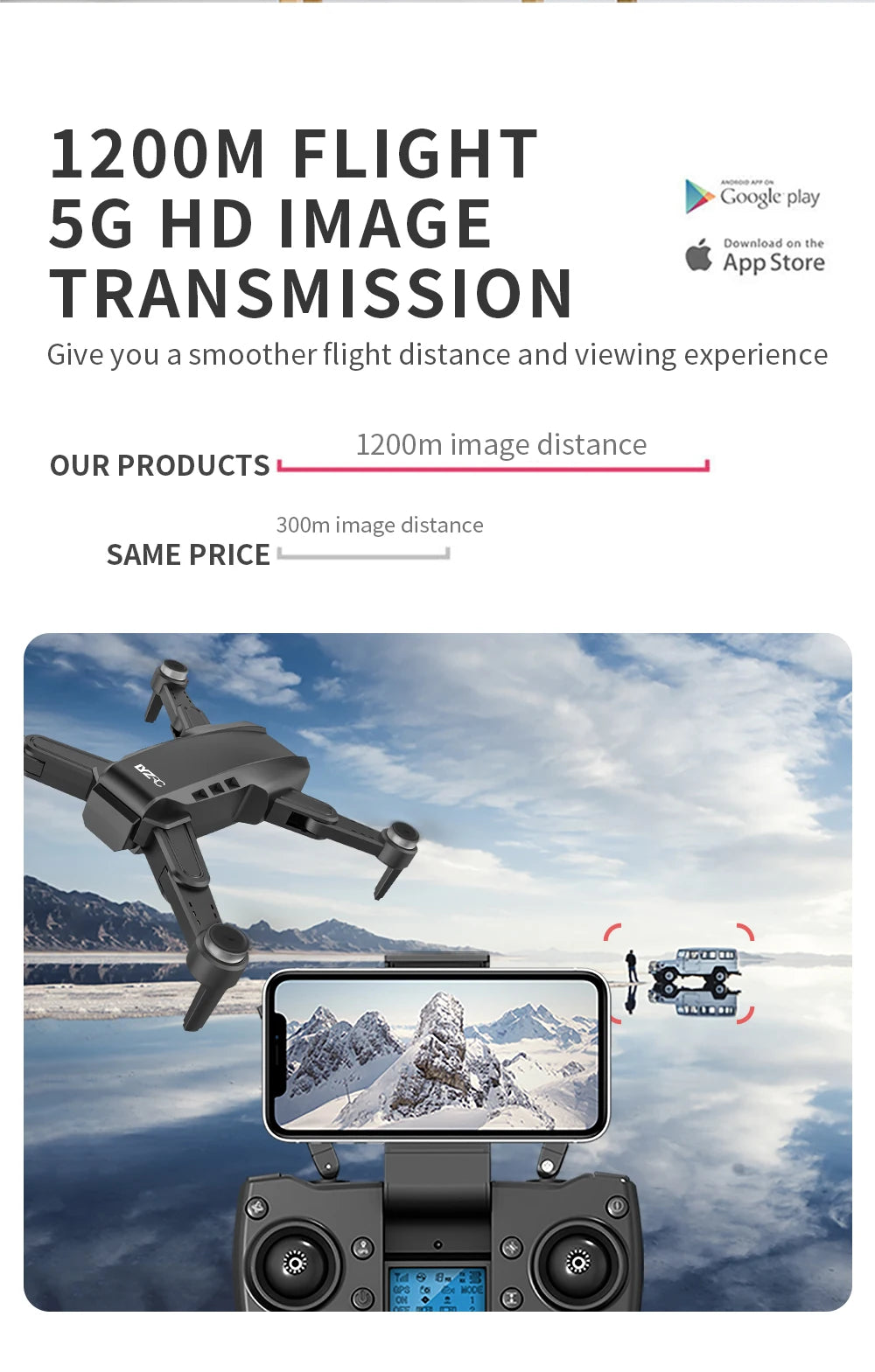 Cartmela L900 Pro SE 4K GPS Drone – Foldable 5G FPV Quadcopter