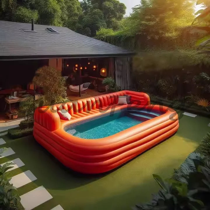 Cartmela Customized Inflatable Pool with Sofa