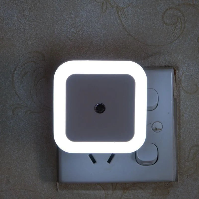 Wireless LED Night Light – Sensor Lighting Plug for Bedroom, Kids Room, Hallway & Decor
