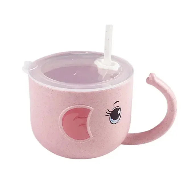 Cartmela Cartoon Elephant Baby Training Cup