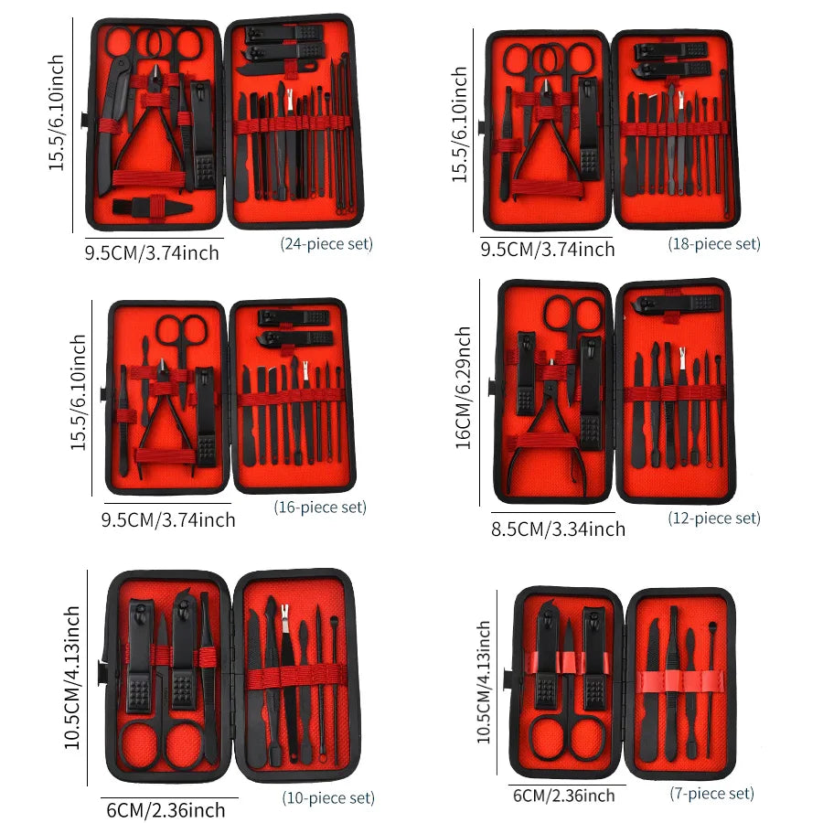 Nail Clipper & Manicure Set – Beauty Tools for Hand & Foot Care
