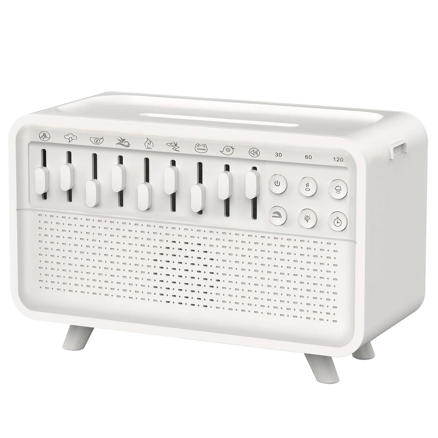 Portable White Noise Bluetooth Speaker with Night Light & Humidifier