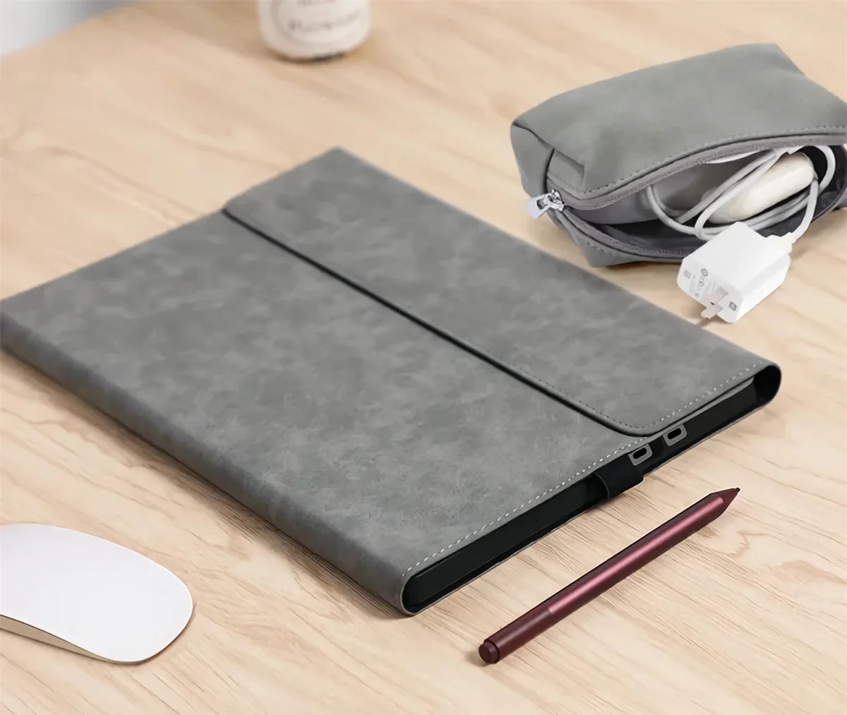 Business Portfolio Case for 13" Surface Pro – Multi-Angle Stand TPU