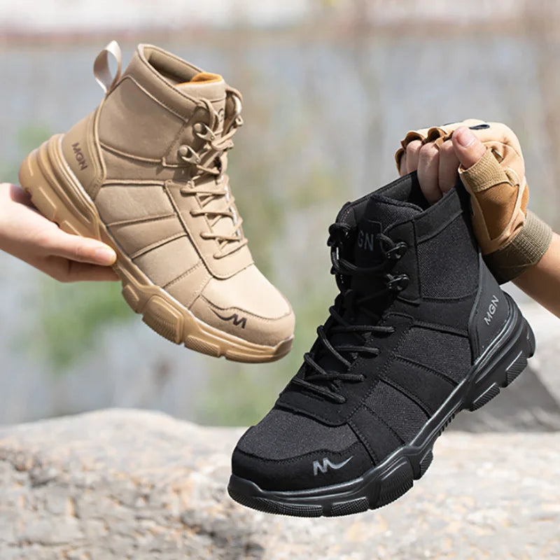 Indestructible Safety Work Boots – Steel Toe, Puncture-Proof